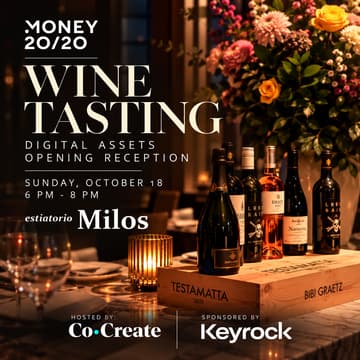 Cover Image for Money20/20 x Digital Assets: Opening Night Wine Tasting (Invite only)