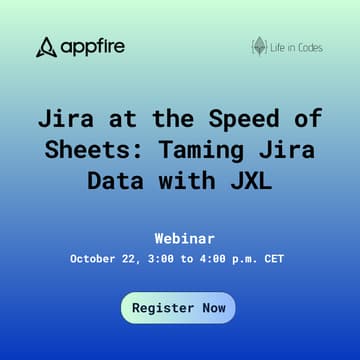 Cover Image for Jira at the Speed of Sheets: Taming Jira Data with JXL