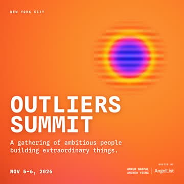 Cover Image for The Outliers Summit (Nov 5 & 6)