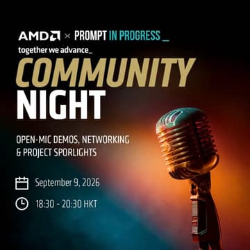 Cover Image for AMD x PIP Community Night
