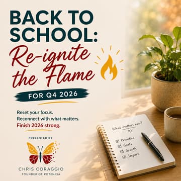 Cover Image for Back to School: Re-ignite the Flame
