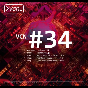 Cover Image for VCN #34: Toolsmith - Build Your Own MCP Server - Open Registration
