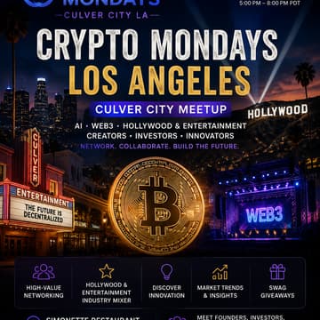 Cover Image for CryptoMondays Los Angeles Culver City