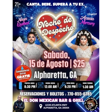 Cover Image for Noche de Despecho | Alpharetta