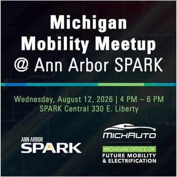 Cover Image for Michigan Mobility Meetup @ Ann Arbor SPARK