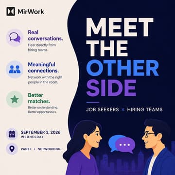 Cover Image for Meet the Other Side: Job Seekers × Hiring Teams