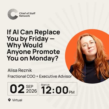 Cover Image for If AI Can Replace You by Friday — Why Would Anyone Promote You on Monday?The $250k Promotion You’ll Miss if You Stay Invisible to Leadership