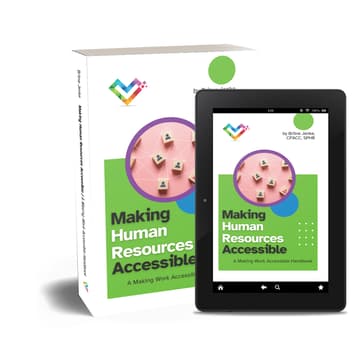 Cover Image for Making Human Resources Accessible Book Release!