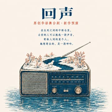 Cover Image for 原创华语舞台剧《回声》新作试演 ＋ 主创团队 Q&A