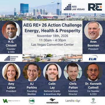 Cover Image for AEG RE+ 26 Action Challenge: Energy, Health & Prosperity