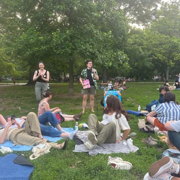Cover Image for Pages in the Park! Greenpoint Chapter