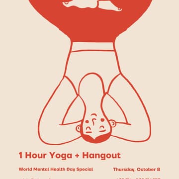 Cover Image for 1 Hour Yoga + Hangout: World Mental Health Day Special with Palconf