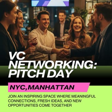 Cover Image for VC Networking: Pitch Day — Manhattan, New York