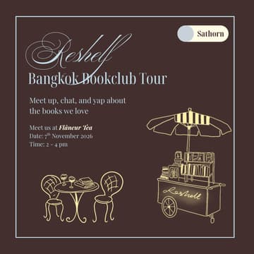 Cover Image for Reshelf Bangkok Bookclub Tour - SATHORN
