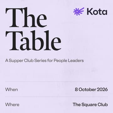Cover Image for The Table | A Supper Club Series for People Leaders