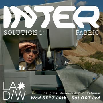 Cover Image for INTER Experiential Museum and Print Release 9/30