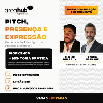 Cover Image for Pitch, Presença e Expressão.