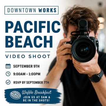 Cover Image for Member Video Shoot | DW Pacific Beach