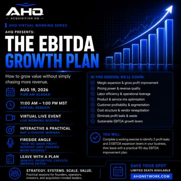 Cover Image for The EBITDA Growth Plan: How to grow value without simply chasing more revenue.