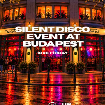 Cover Image for đ§ SILENT DISCO BUDAPEST | TOLDI KLUB | 11.06.