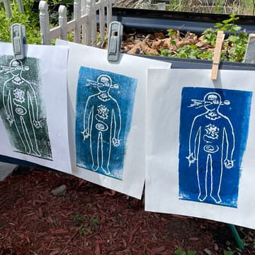 Cover Image for Tiny Art Club: upcycled printmaking & print swap