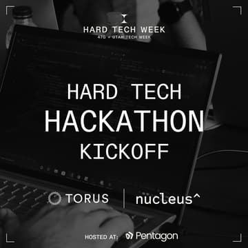 Cover Image for Hard Tech Hackathon Kickoff