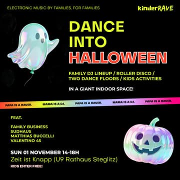 Cover Image for KINDER RAVE: DANCE INTO HALLOWEEN!