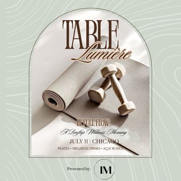 Cover Image for Table Lumiére: In Full Flow