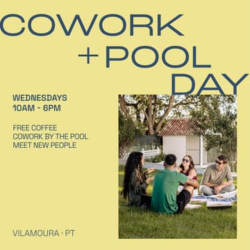 Cover Image for Coworking + Pool Day Pass at Outsite Villamoura