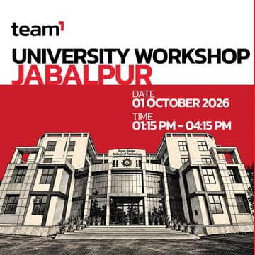 Cover Image for Team1 India University Workshop Jabalpur