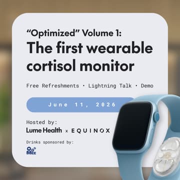 Cover Image for Lume x Equinox: The First Wearable Cortisol Monitor