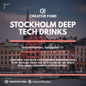 Cover Image for Stockholm Deep Tech Drinks 2026