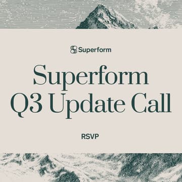 Cover Image for Superform Q3 Update Call