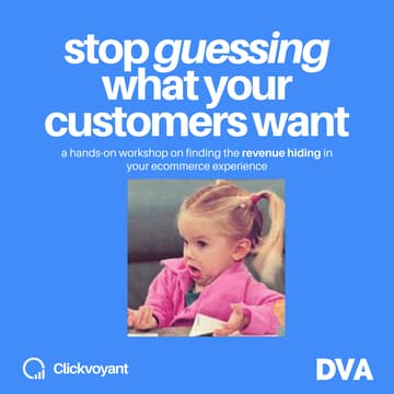 Cover Image for Stop Guessing What Your Customers Want | a workshop on finding the revenue hiding in your shopify store