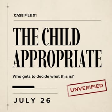 Cover Image for Who Gets to Decide? — Staged Reading: THE CHILD & APPROPRIATE