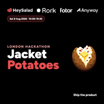 Cover Image for Jacket Potatoes Hackathon