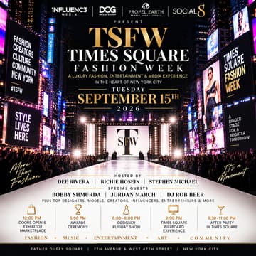 Cover Image for Time Square Fashion Week | Designer Showcase