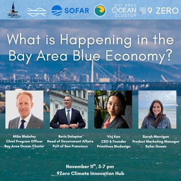 Cover Image for 🌐 What is Happening in the Bay Area Blue Economy? 🌊