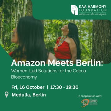 Cover Image for Amazon Meets Berlin: Women-Led Solutions for the Cocoa Bioeconomy