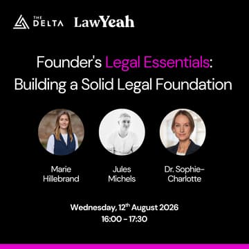 Cover Image for Founder's Legal Essentials: Building a Solid Legal Foundation - Powered by LawYeah