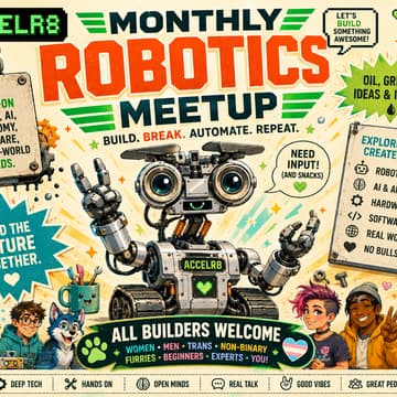 Cover Image for Monthly Robotics Meetup