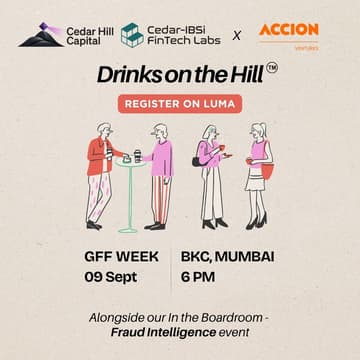 Cover Image for Cedar Hill Capital x Accion Ventures | Drinks on the Hill | GFF Week