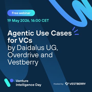 Cover Image for Agentic Use Cases for VCs | Webinar by Vestberry, Daidalus UG and Enter Overdrive