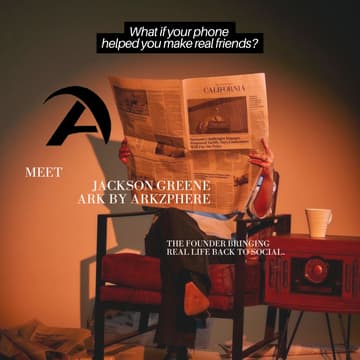 Cover Image for Ark by Arkzphere · Founder Webinar with Jackson Greene