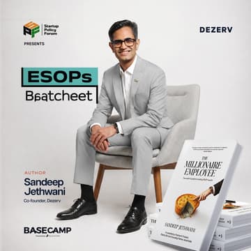 Cover Image for ESOPs Baatcheet with Sandeep Jethwani and Shweta Rajpal Kohli