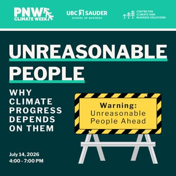 Cover Image for Unreasonable People: Why Climate Progress Depends On Them