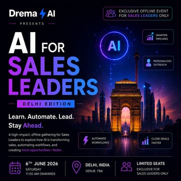 Cover Image for AI for Sales Leaders — Delhi Edition