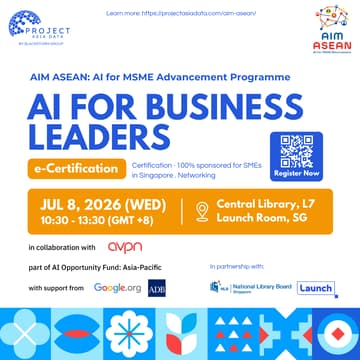Cover Image for AI Training for Business Leaders – AIM ASEAN Certification