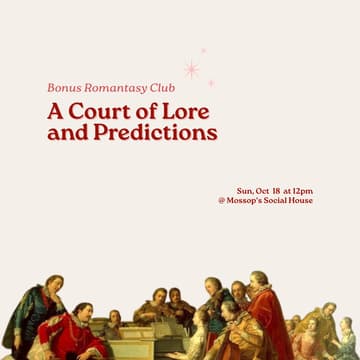 Cover Image for Bonus Romantasy Club: A Court of Lore and Predictions