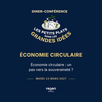 Cover Image for Dîner-conférence - Économie circulaire : un pas vers la souveraineté